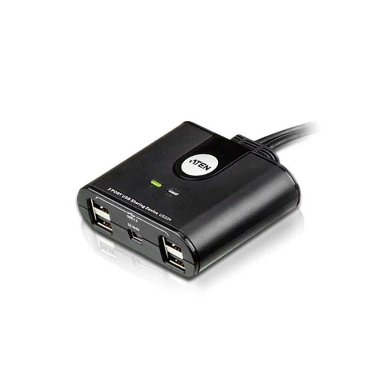 Aten US224 4 x USB 2.0 Gerät an 2 PC elektronisch